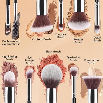 BEAKEY Makeup Brushes Sets,